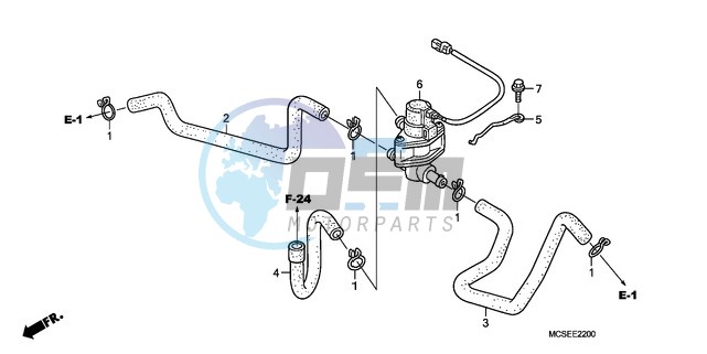 AIR INJECTION CONTROL VALVE