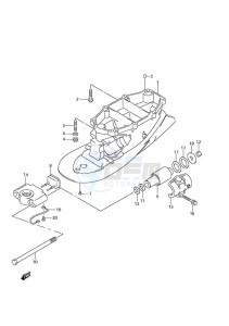 DF 250 drawing Drive Shaft Housing (DF 250S)