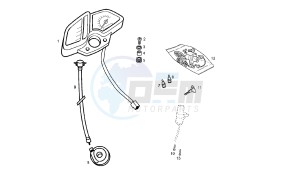 SENDA R X-TREM - 50 CC VTHSR1D1A EU2 drawing METER