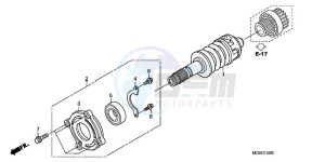 ST13009 UK - (E / MKH MME) drawing PRIMARY SHAFT