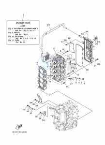 F50FETL drawing CYLINDER--CRANKCASE-2