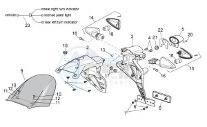 TUONO 1100 V4 FACTORY E4 ABS (EMEA, LATAM) drawing Rear body II