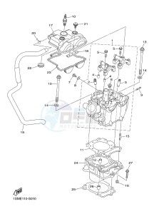 YZ250F (1SME 1SMJ 1SMK 1SML) drawing CYLINDER