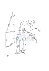 DF 175 drawing Exhaust Cover