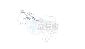 BOULEVARD - 100 CC 4T drawing CRANKSHAFT