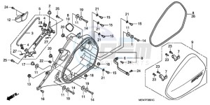 NT700VA F drawing L. SADDLEBAG