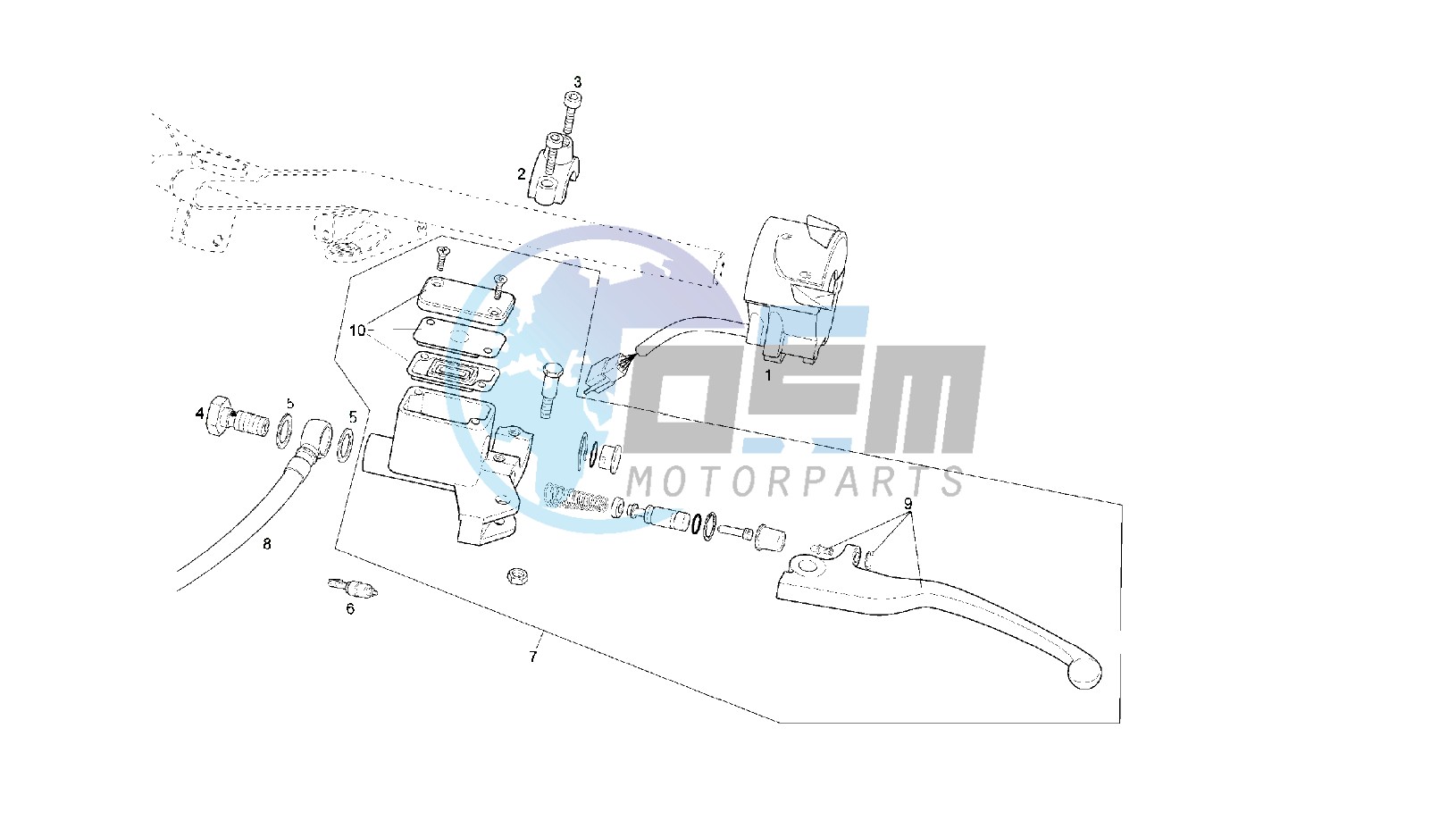 REAR MASTER CYLINDER