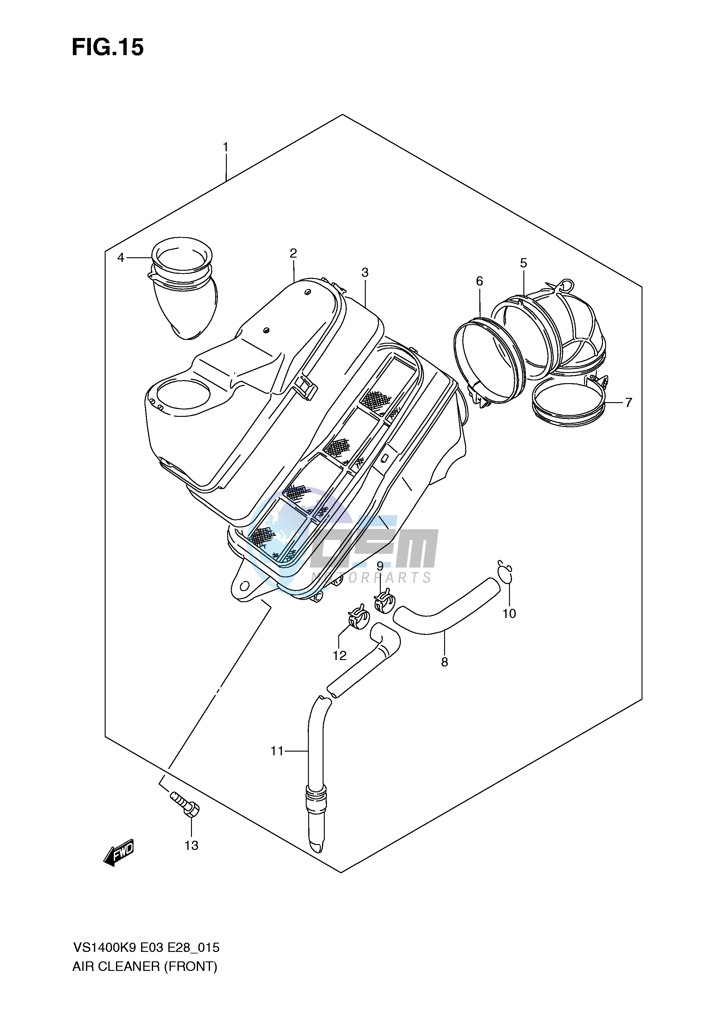 AIR CLEANER (FRONT)