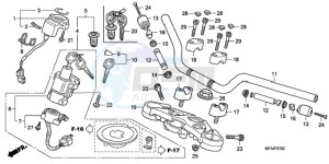 CBF1000T9 Europe Direct - (ED) drawing HANDLE PIPE/TOP BRIDGE