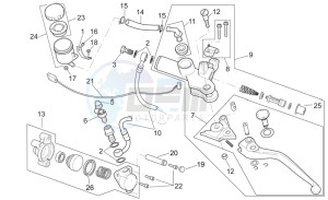 RSV 2 1000 drawing Clutch pump