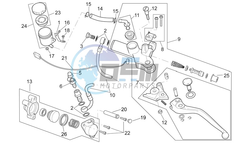 Clutch pump