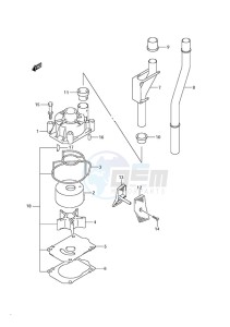 DF 150 drawing Water Pump