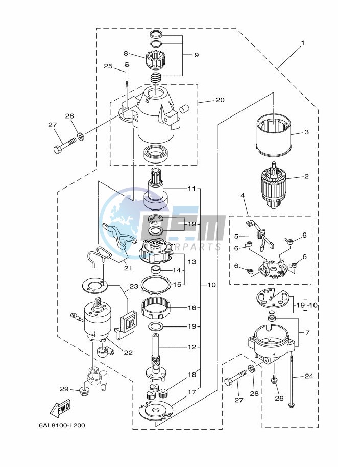 STARTER-MOTOR