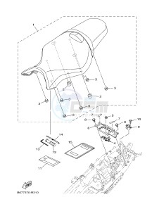 MTN1000 MT-10 MT-10 (B677) drawing SEAT