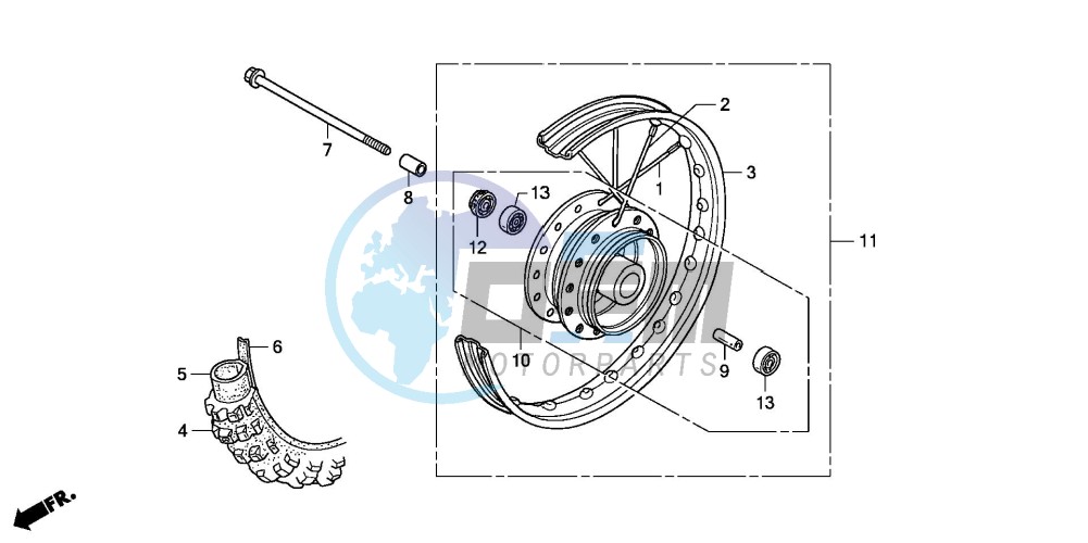 FRONT WHEEL