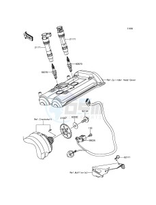 VERSYS 650 KLE650EGF XX (EU ME A(FRICA) drawing Ignition System