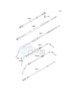 VN 800 A [VULCAN 800] (A6-A9) [VULCAN 800] drawing CABLES