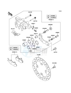 KVF750_4X4_EPS KVF750HCS EU drawing Front Brake