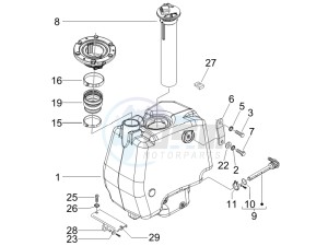 Runner 50 Pure Jet Race (CH) CH drawing Fuel Tank