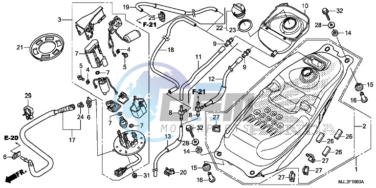 FUEL TANK/ FUEL PUMP