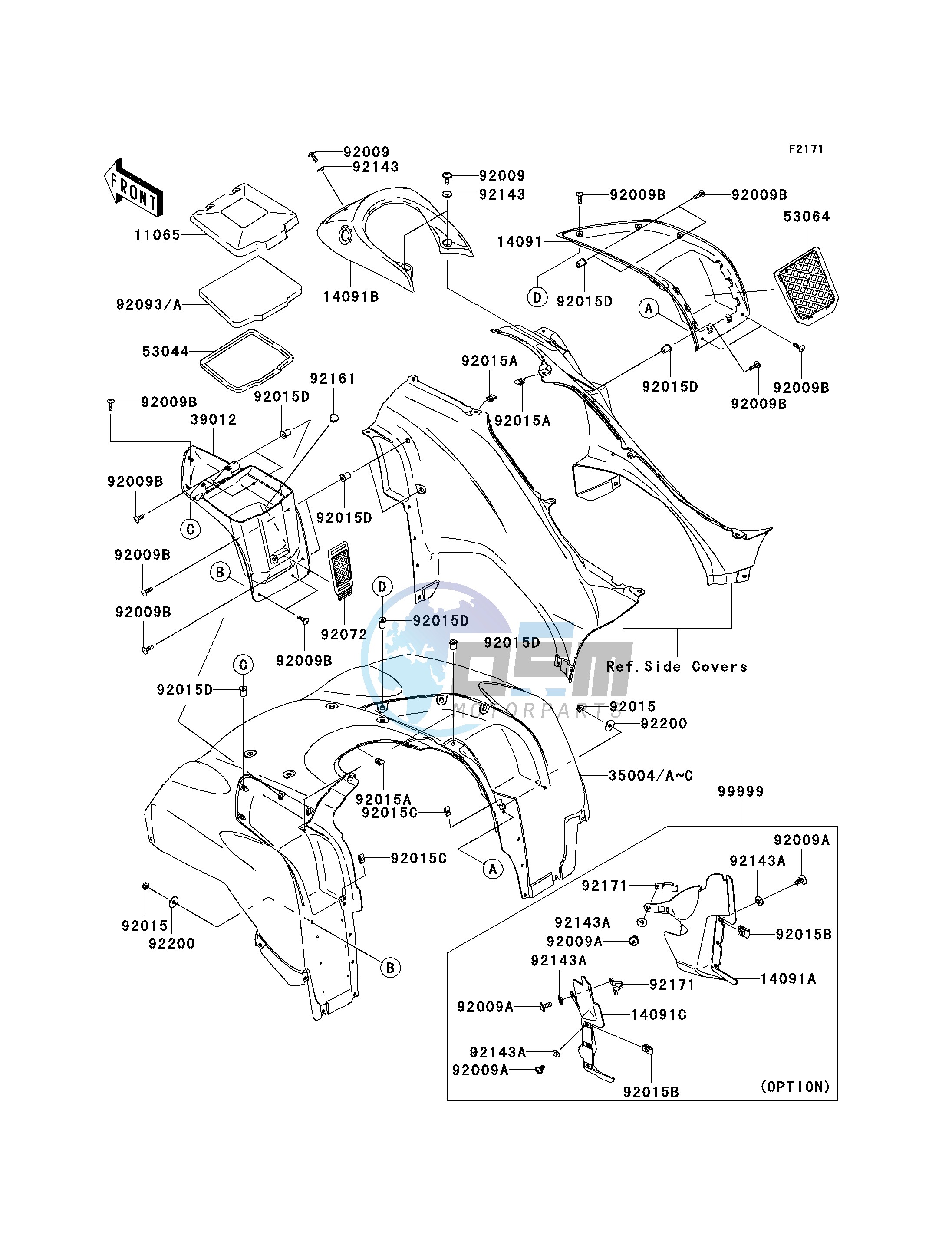 FRONT FENDER-- S- -