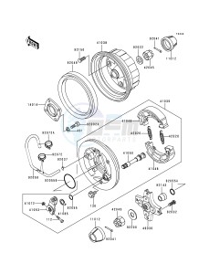 KLF 220 A [BAYOU 220] (A5-A9) [BAYOU 220] drawing REAR HUB