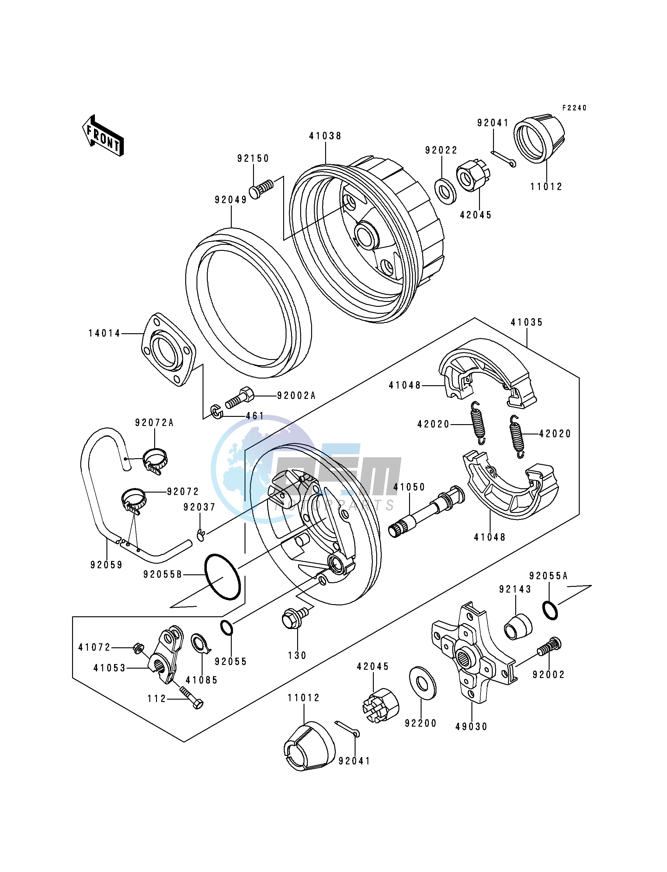 REAR HUB