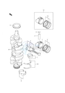 DF 140 drawing Crankshaft