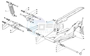 AF1 Futura 50 drawing Rear swing arm