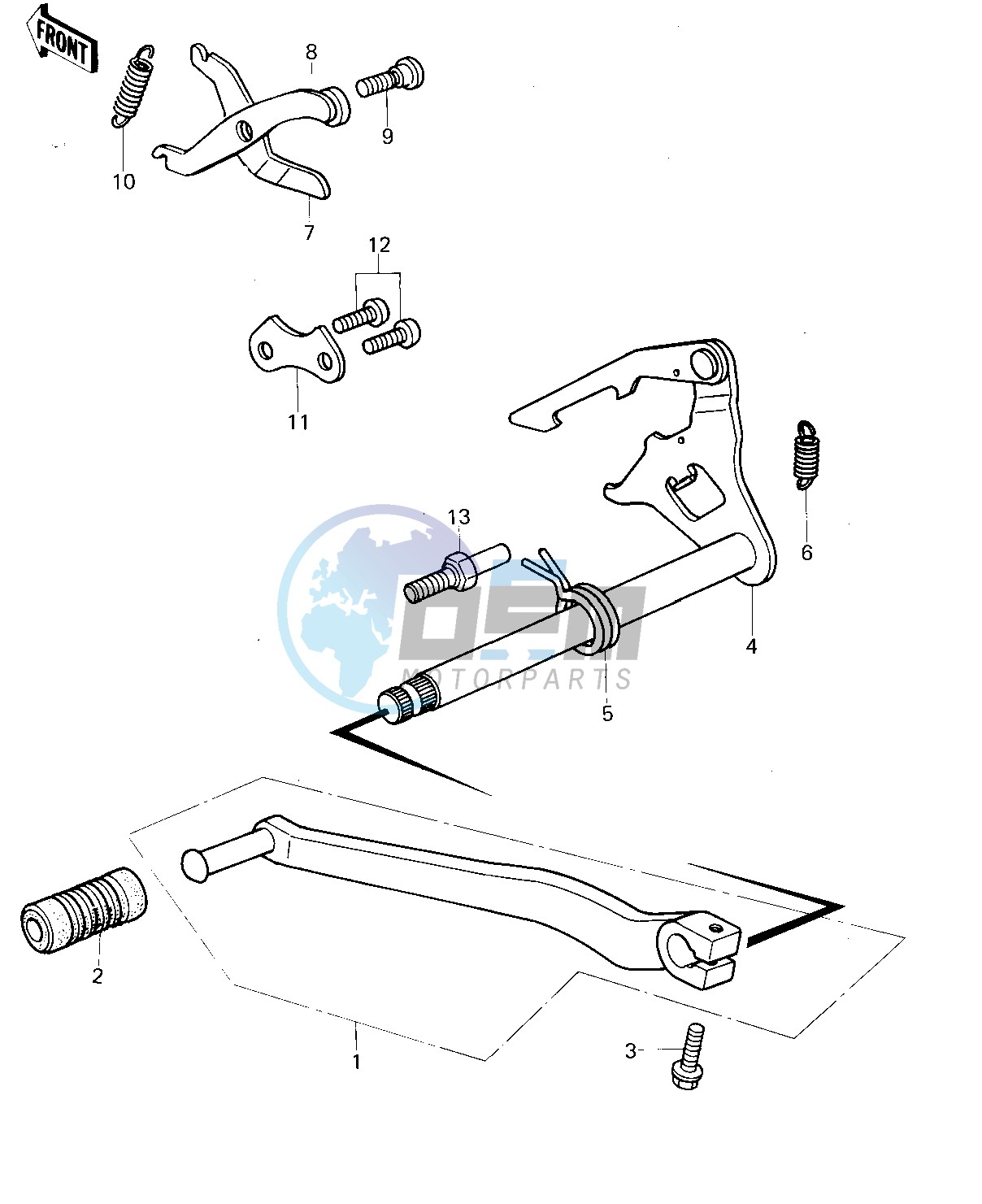 GEAR CHANGE MECHANISM