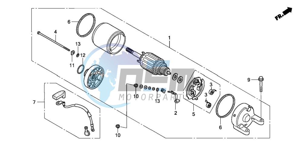 STARTING MOTOR