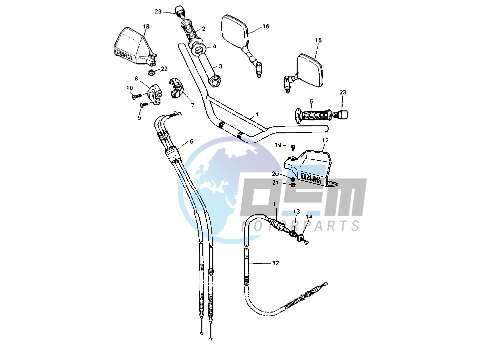 STEERING HANDLE -CABLE