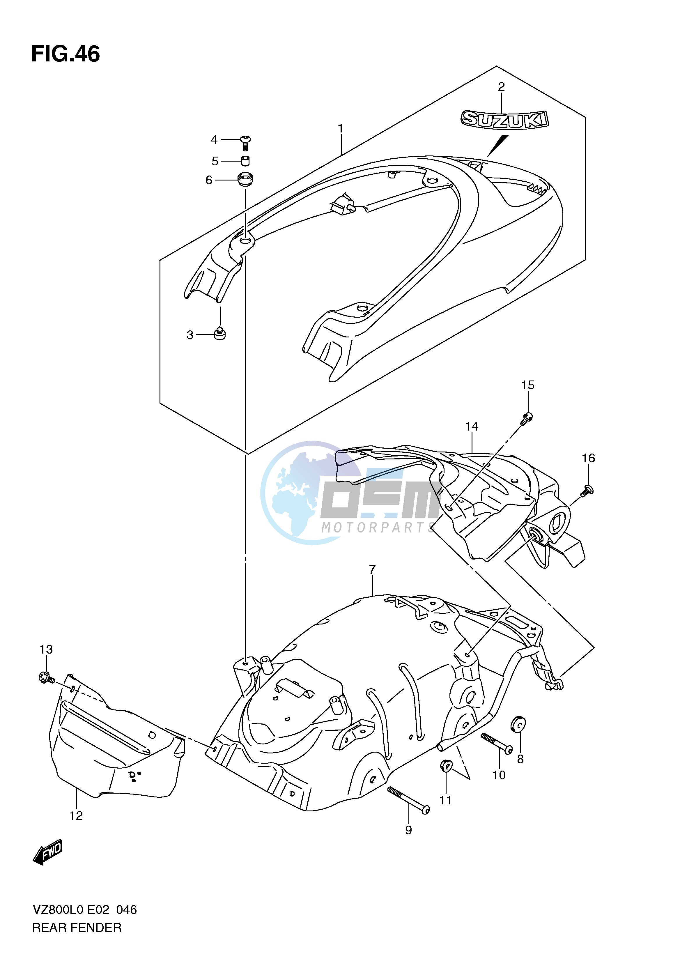 REAR FENDER