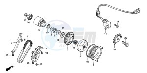 CB1000F drawing STARTING CLUTCH