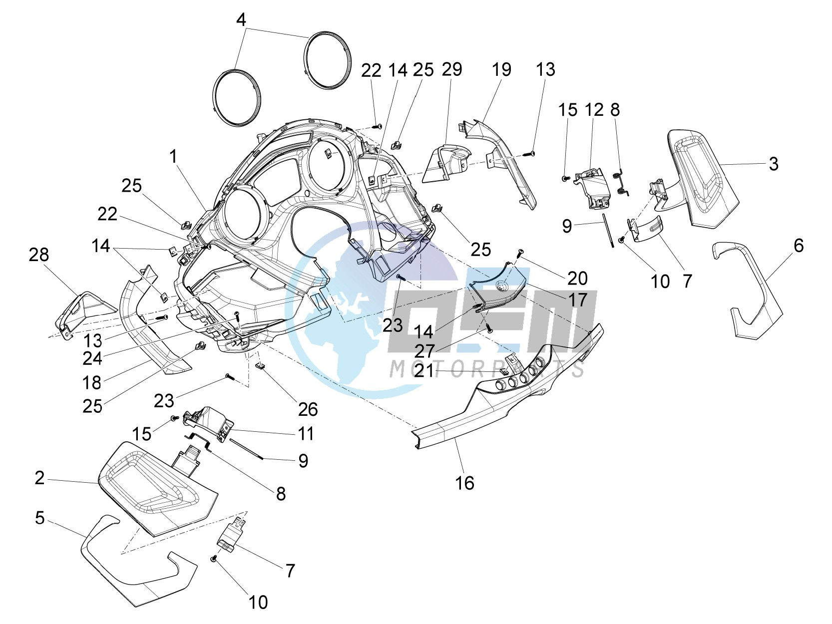 Wheel housing - Mudguard