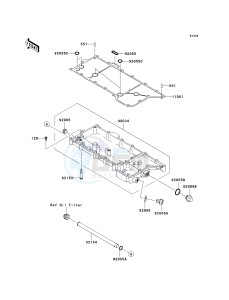 VN 2000 G [VULCAN 2000] (8F-9F) 0G9F drawing OIL PAN