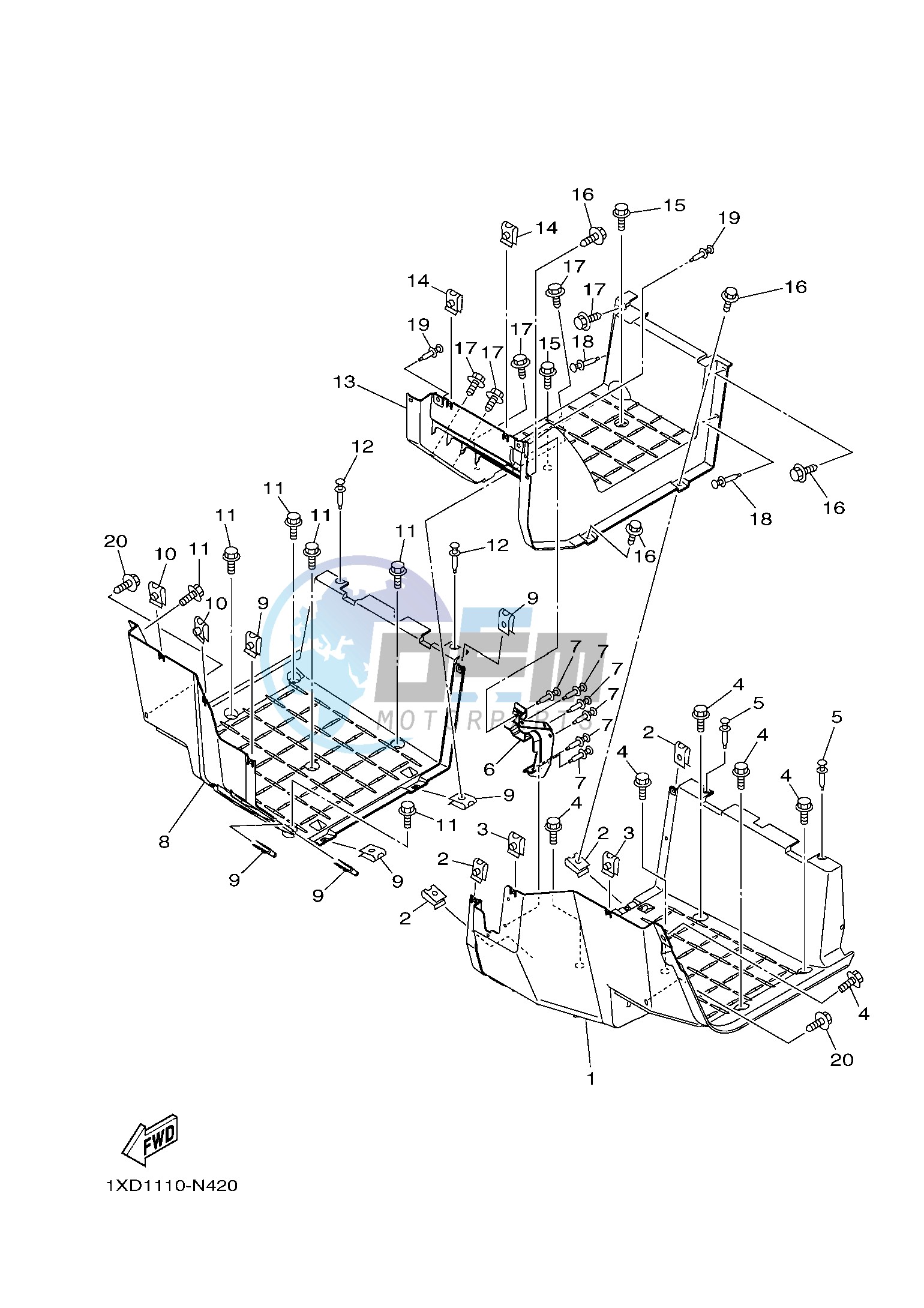 STAND & FOOTREST