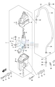 DF 175AP drawing Fuel Vapor Separator