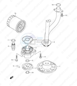 DF 100 drawing Oil Pump