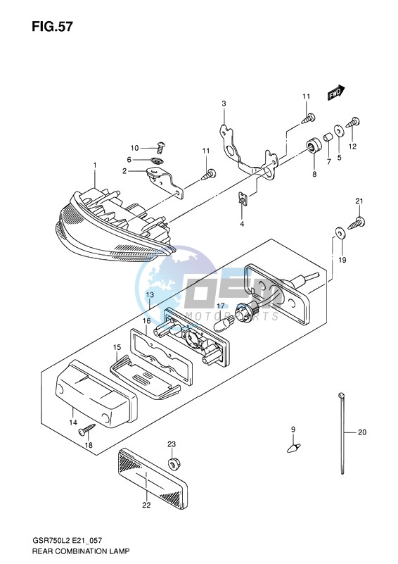 REAR COMBINATION LAMP