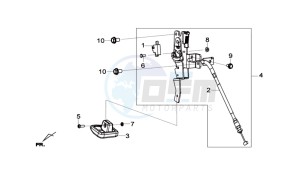 MAXSYM 600I drawing PARK LEVER