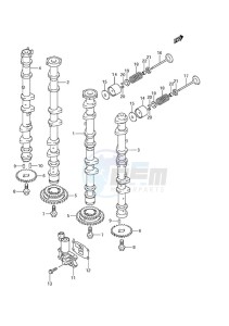 DF 250AP drawing Camshaft