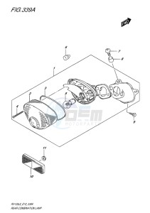 RV125 VAN VAN EU drawing REAR COMBINATION LAMP