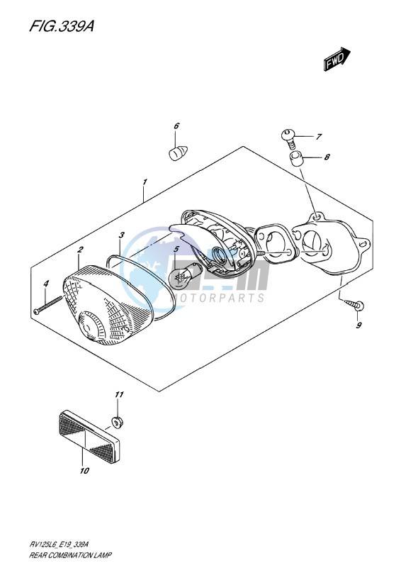 REAR COMBINATION LAMP