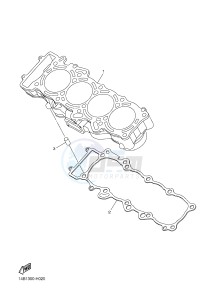 YZF-R1 998 R1 (1KB8 1KB9) drawing CYLINDER