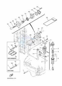 F115AETX drawing FUEL-SUPPLY-1