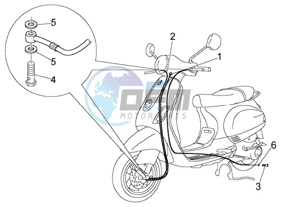 Transmissions-brake piping