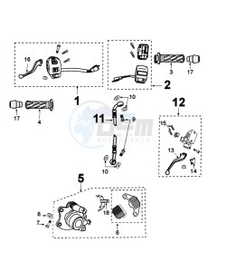 KISBEE SLN drawing BRAKING SYSTEM