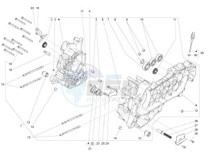 S 150 4T 2V E3 Taiwan drawing Crankcase