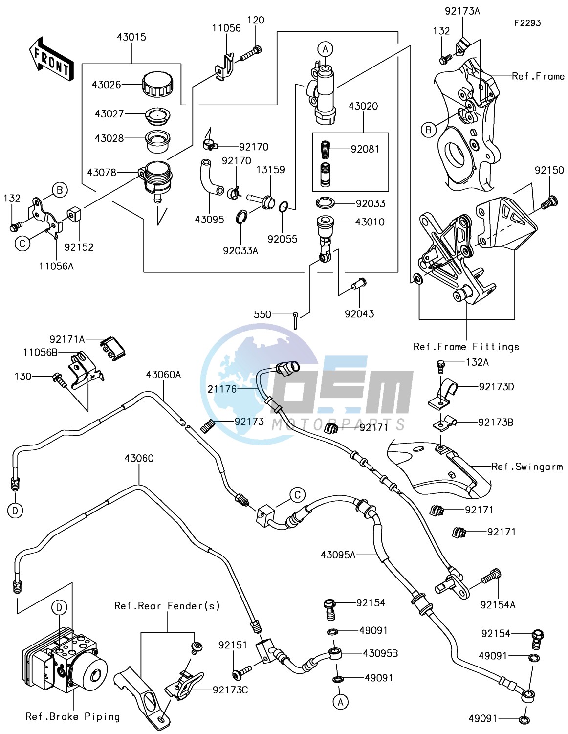 Rear Master Cylinder